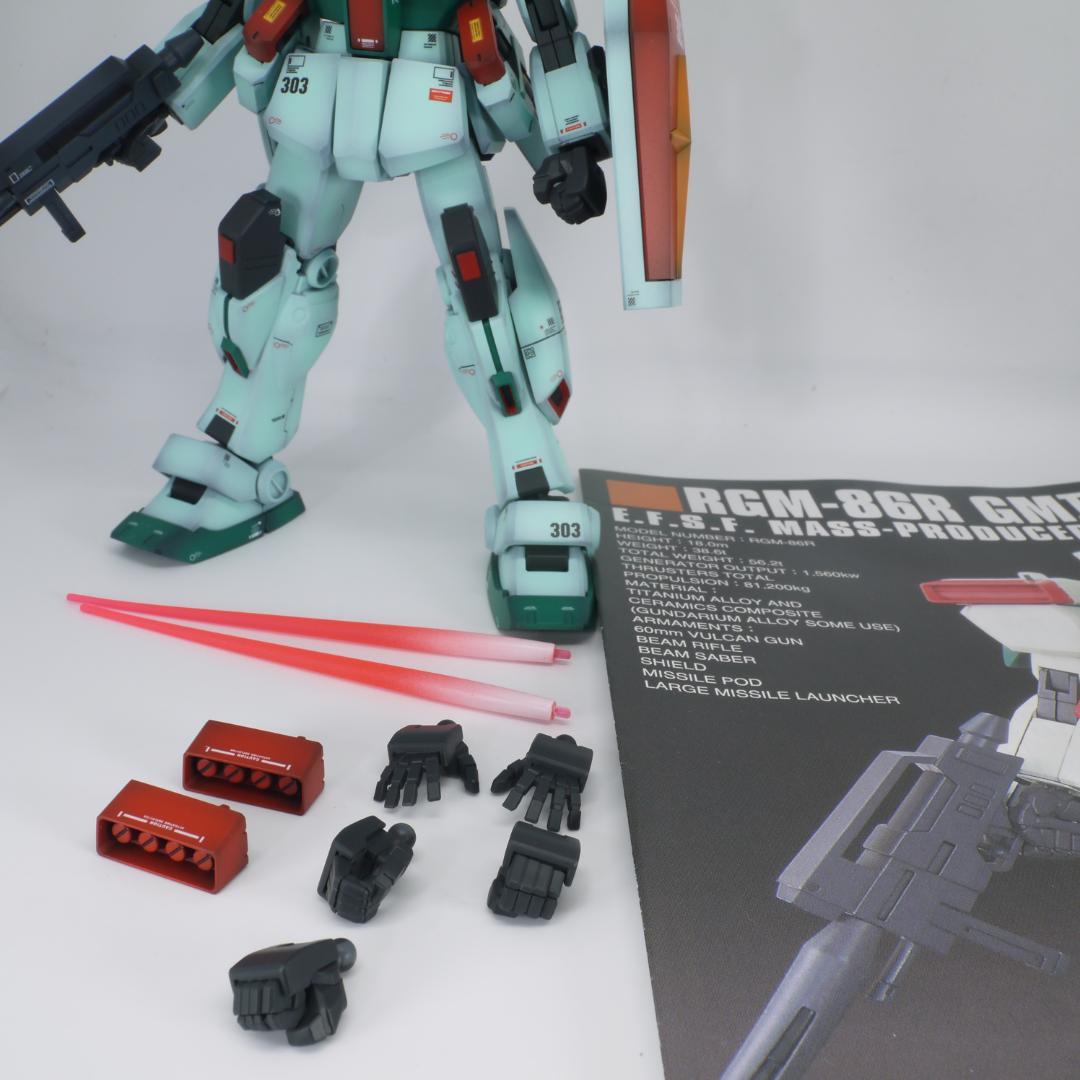 ガンプラ　HG ジムⅢ①　全塗装　完成品