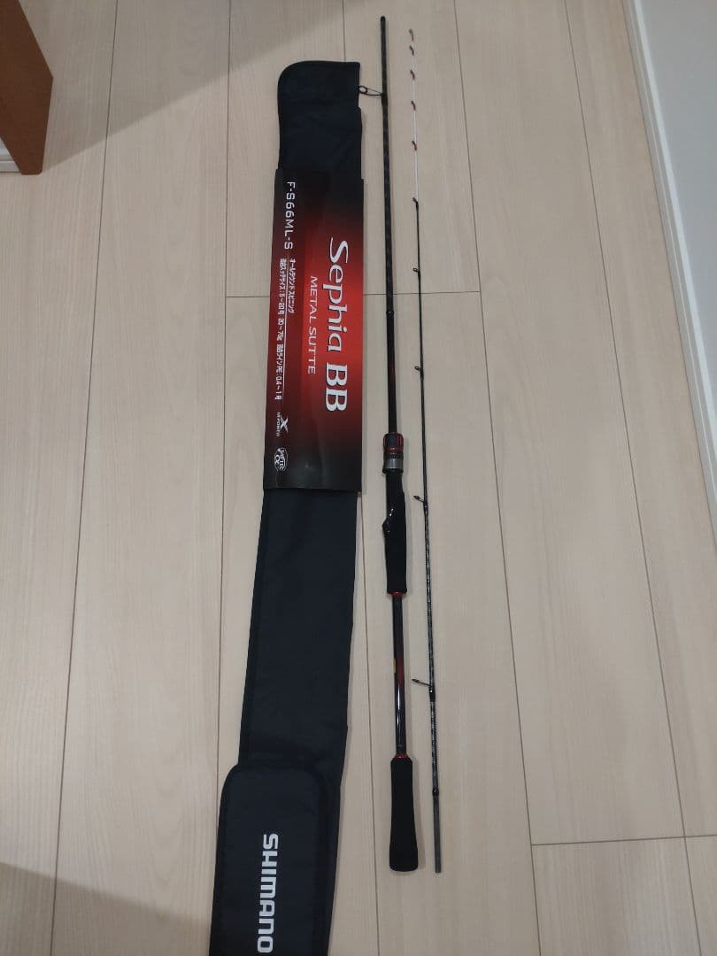 SHIMANO Sephia BB F-S66ML-S ロッドケース付き