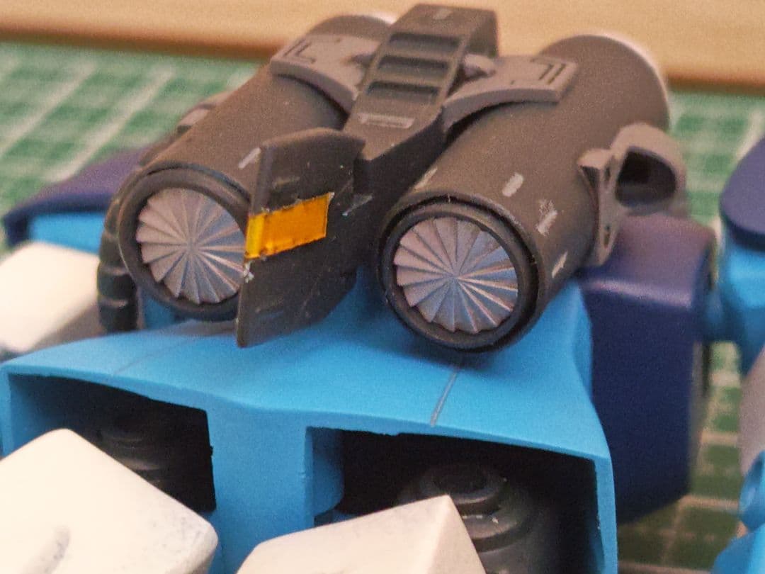 1/144 マリン・ハイザック（水中用ザク）改修　ティターンズ仕様　着色完成品