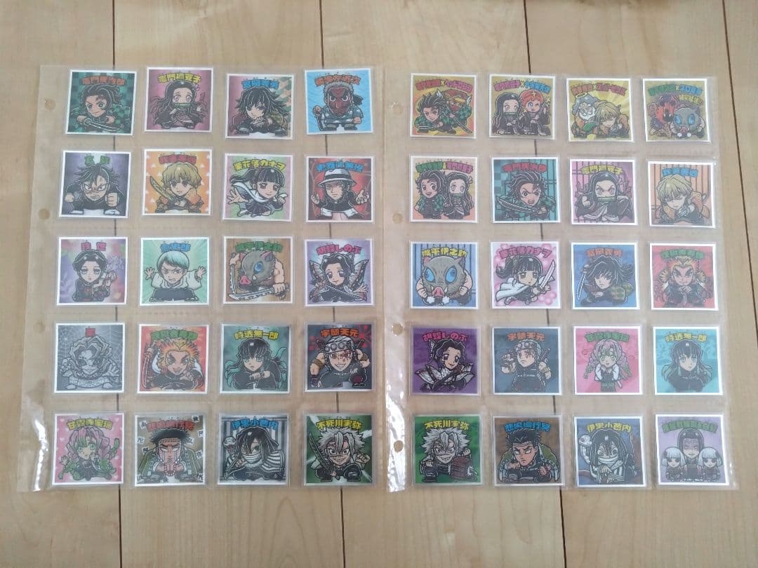 鬼滅の刃　ディフォルメシール1〜11コンプ他　刃マンコンプ　まとめ売り