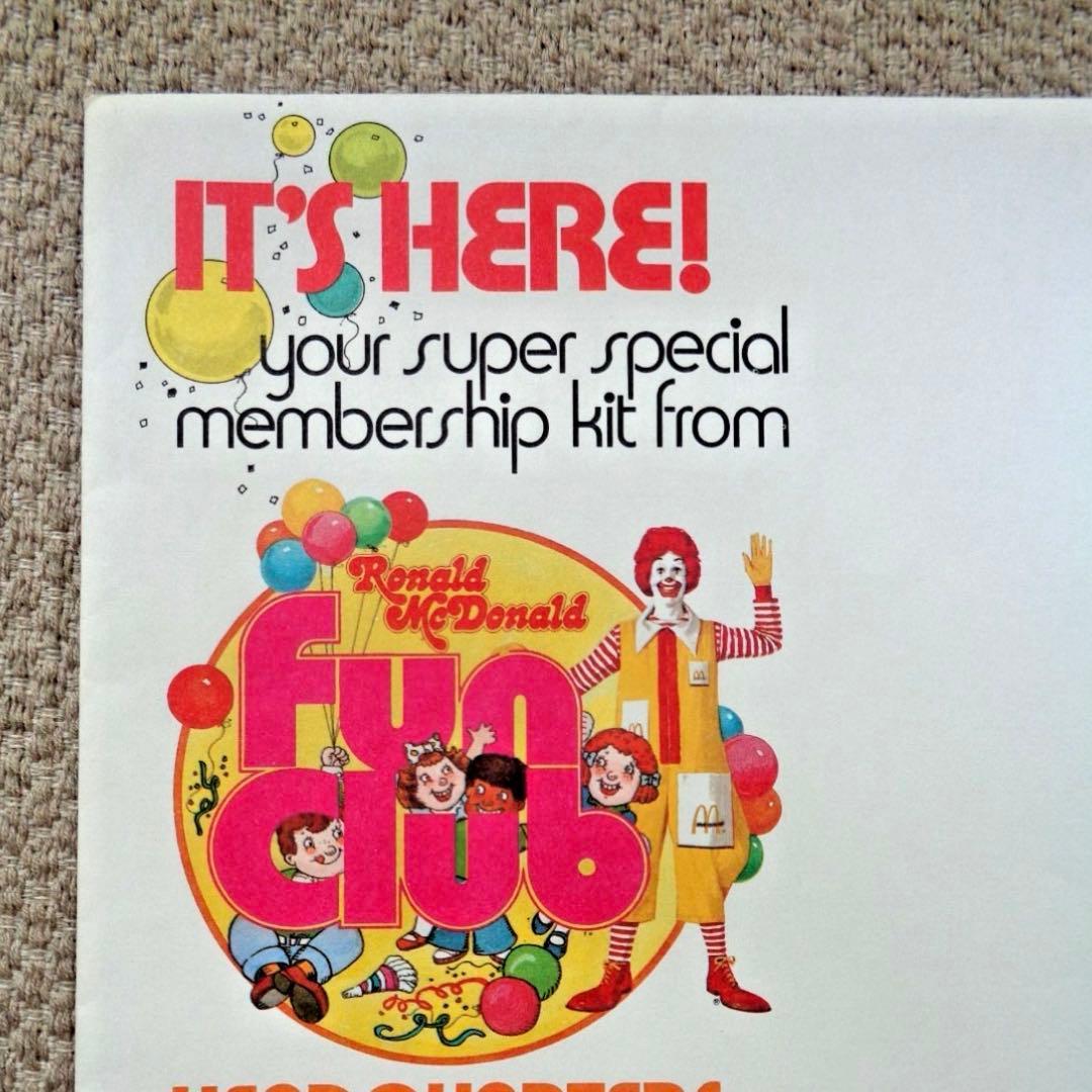 1977年　マクドナルド　ドイツ　BigMac 木製看板　ストアディスプレイ