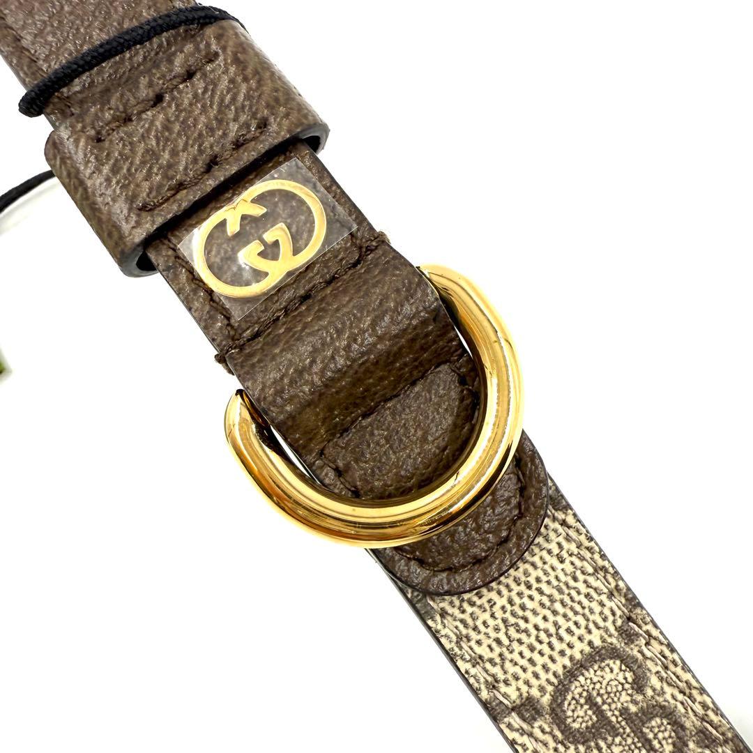 【未使用品】GUCCI GGパターン 小型犬用リード
