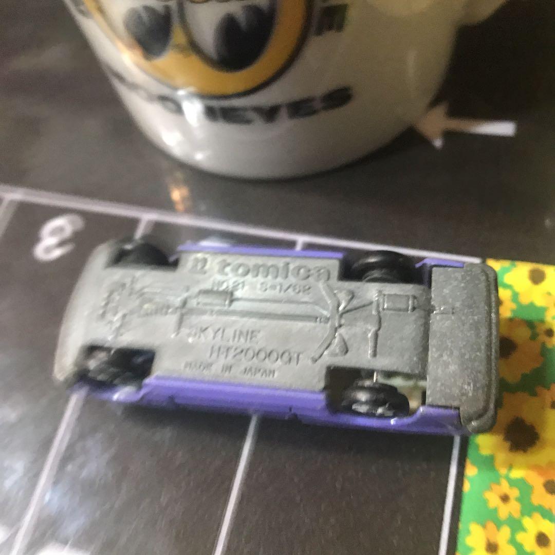 希少日本製トミカ　日産スカイライン2000GT 1Aホイール