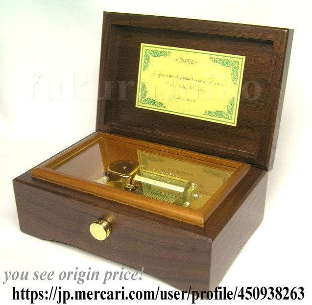 ★一夜割　新品30弁 ♪早春賦　オルフェウス320オルゴール