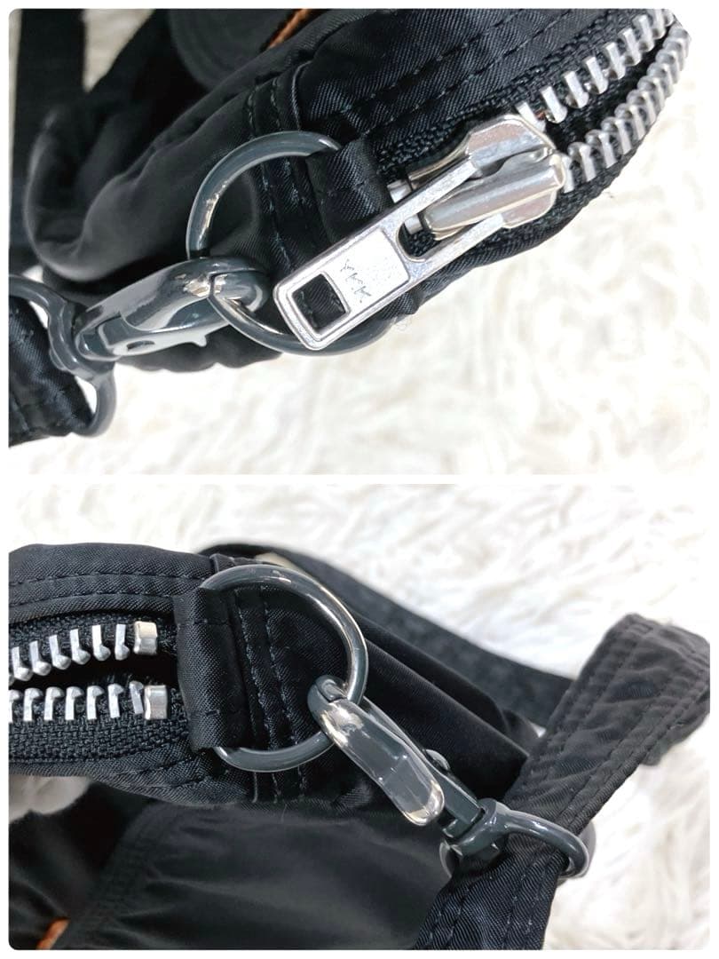 ✨美品 ポーター タンカー ショルダーバッグ ハーフムーン 舟形 オーバル