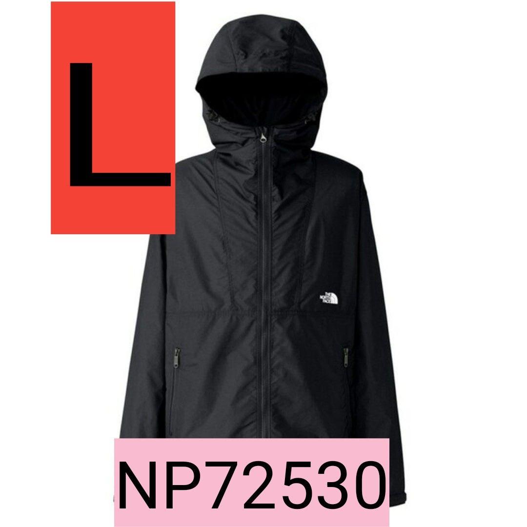 Lサイズ　NP72530　ノースフェイス コンパクトジャケット ブラック