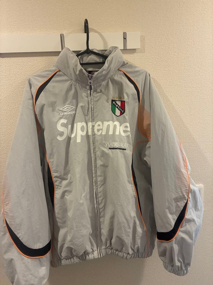 ジャケット・アウター supreme x umbro track jacket s
