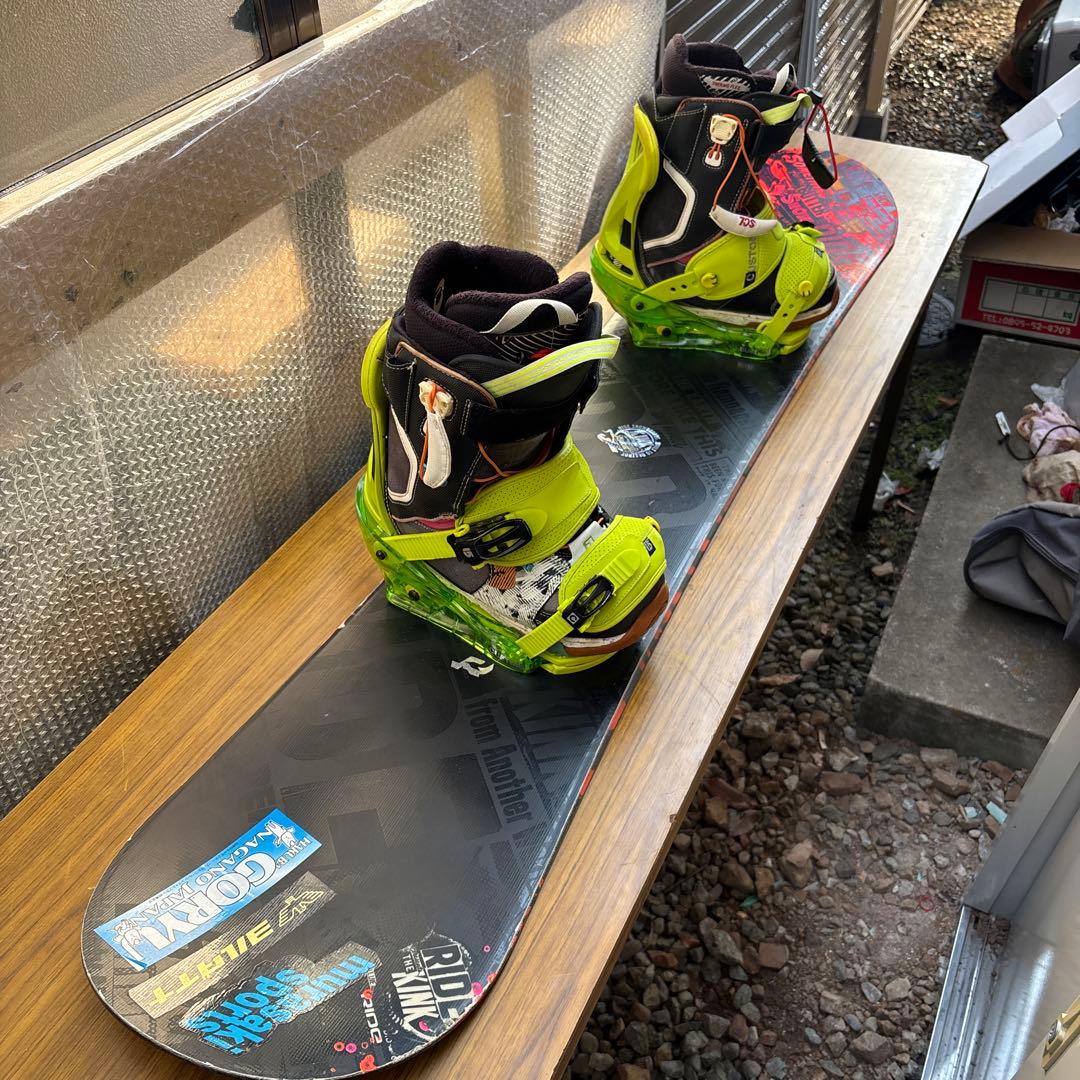 CORYUスノーボードブーツ グリーン