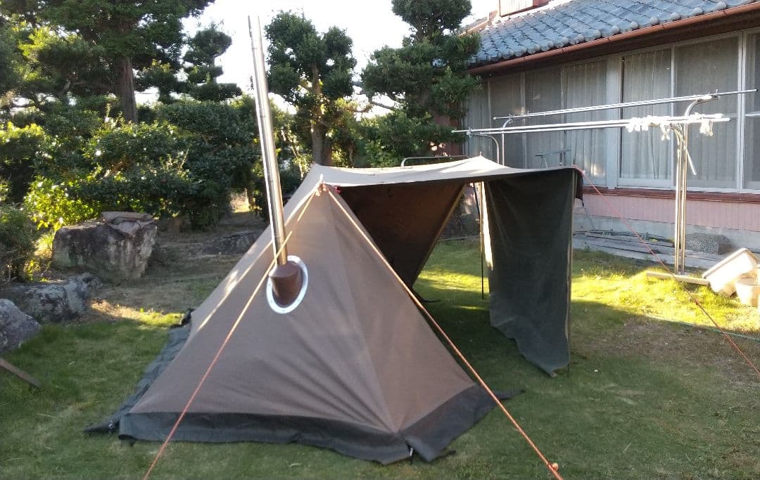 最終セール！！　炎幕DX　煙突穴加工　コットン100%