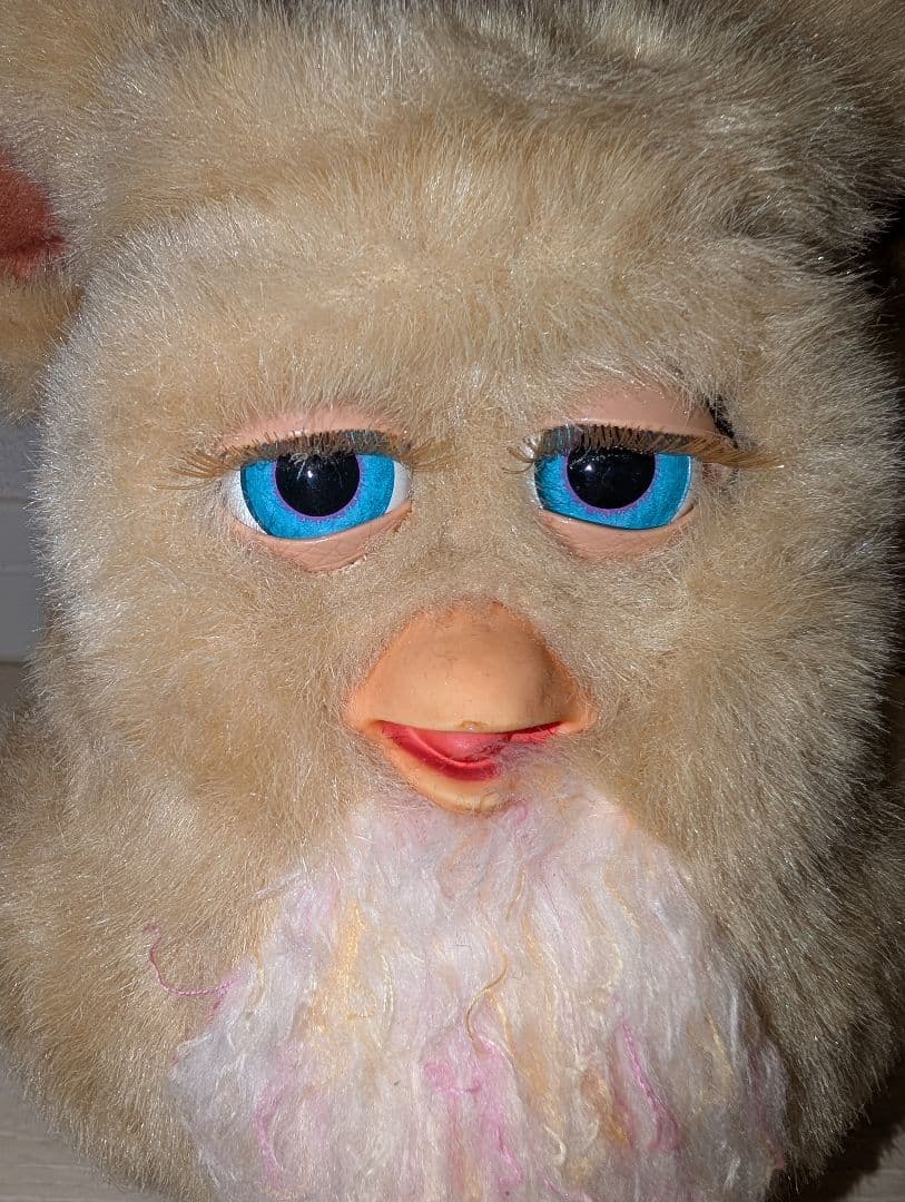 ファービー2 モカベリー 青目 英語版 furby2005(稼働品)