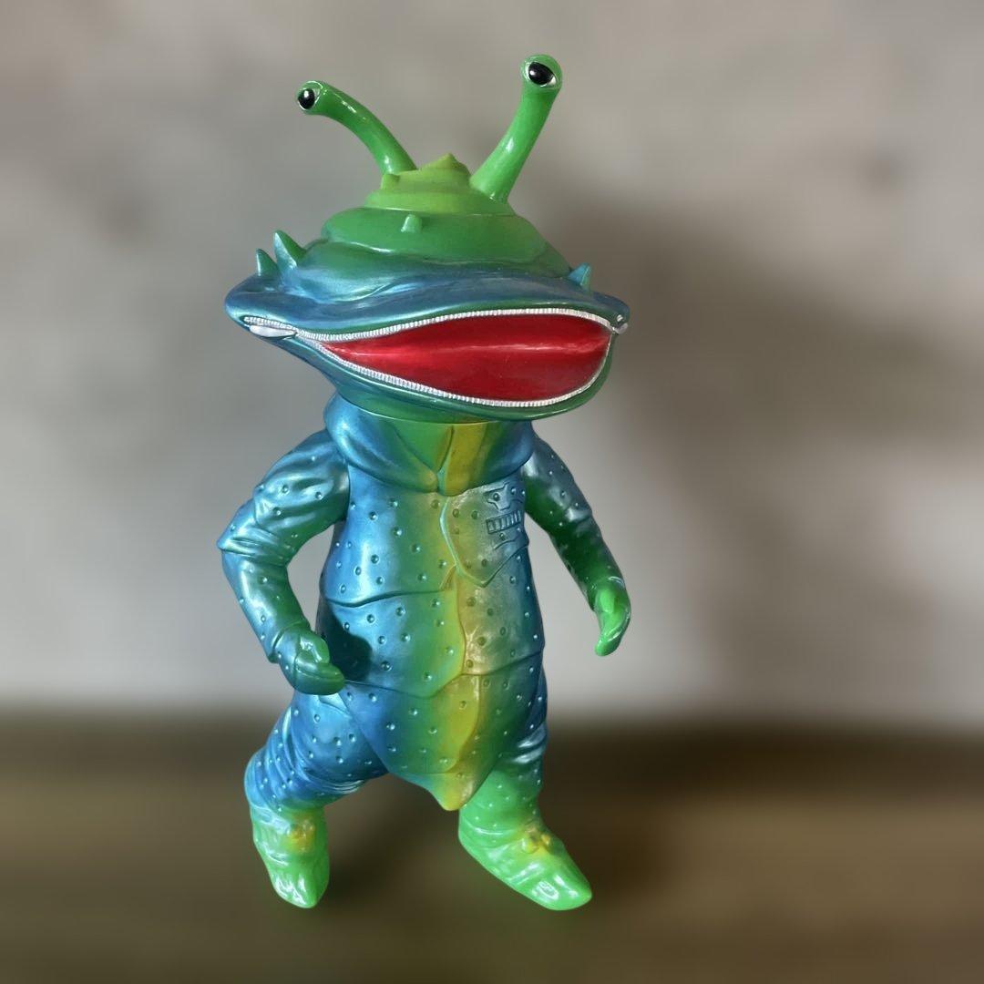 美品　怪獣郷　カネゴン　ソフビ　当時物　円谷プロ