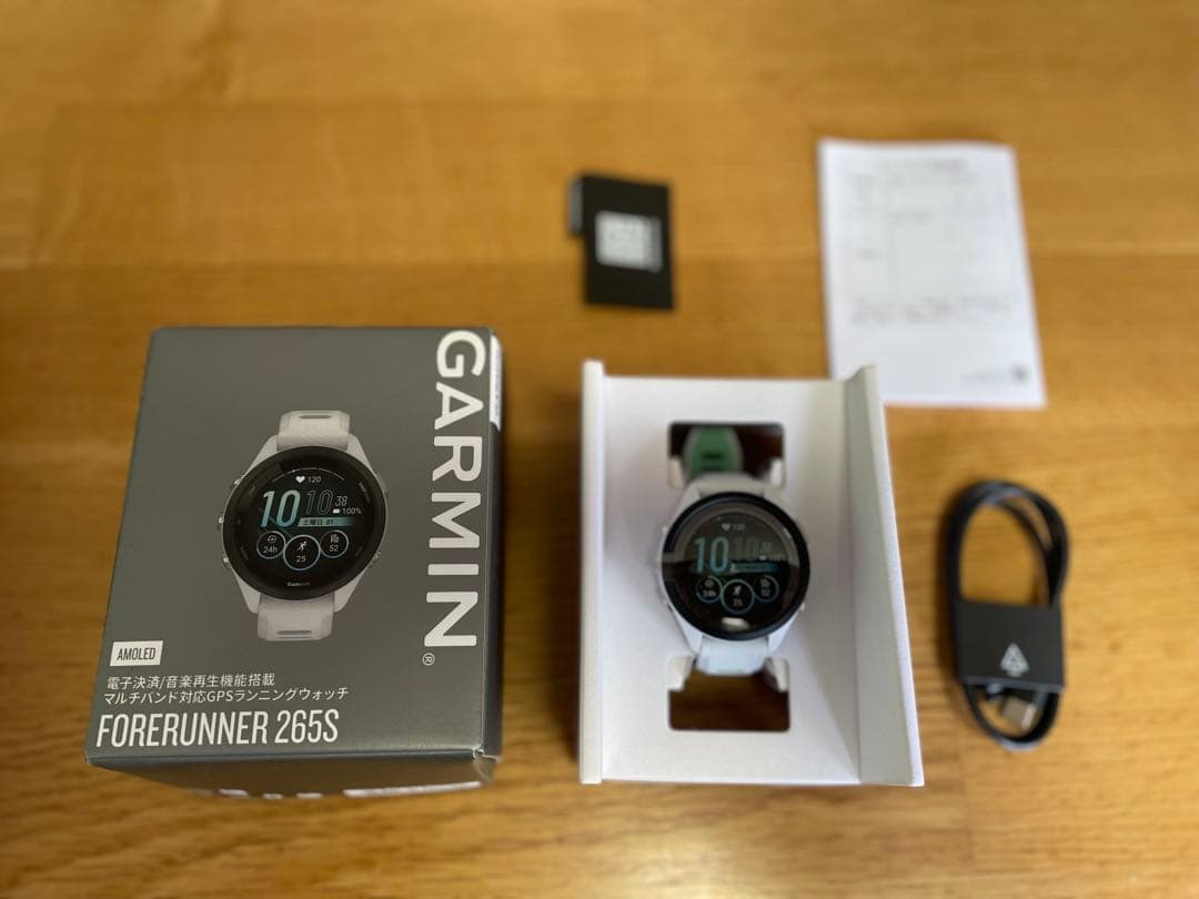 【kei】 Garmin Forerunner 265S ホワイト/ミント