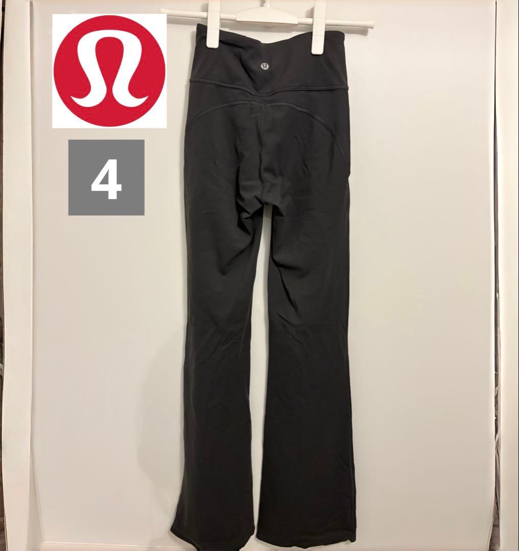 lululemon グルーヴ フレアパンツ ダークグレー 4