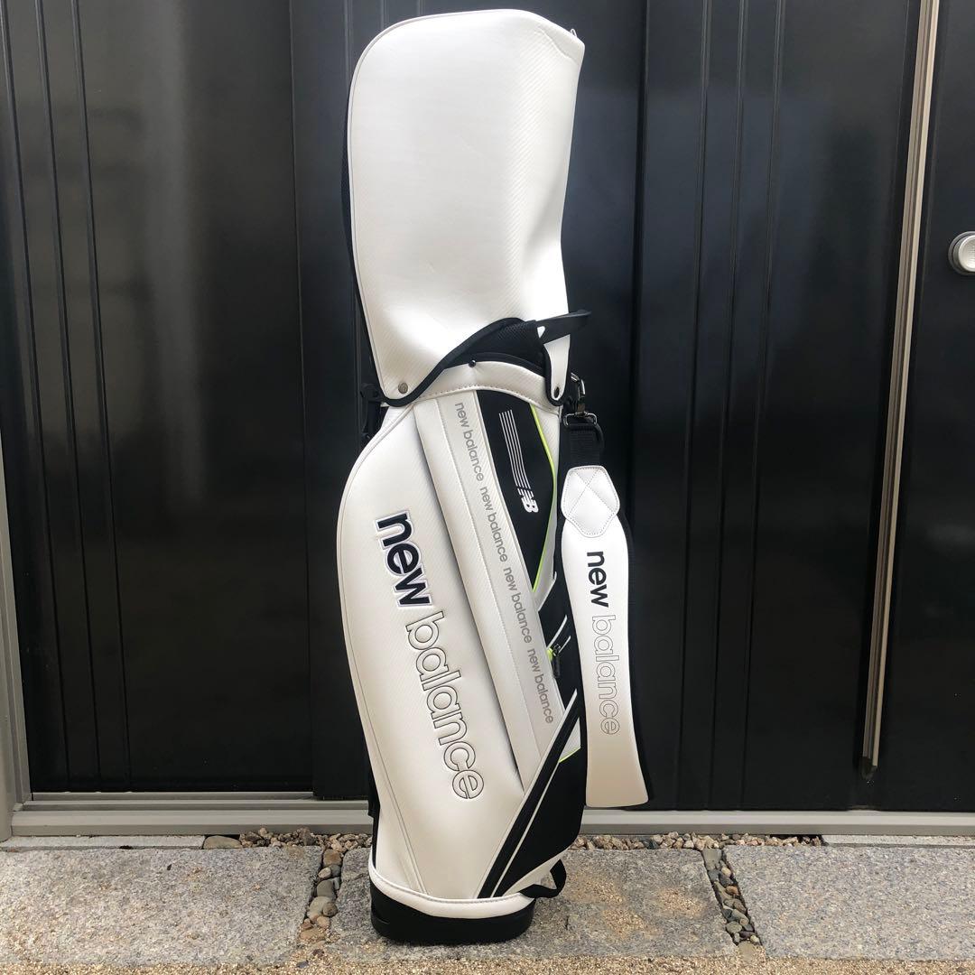 美品中古 ニューバランス キャディバック 9.0型 46インチ対応 スタンド式