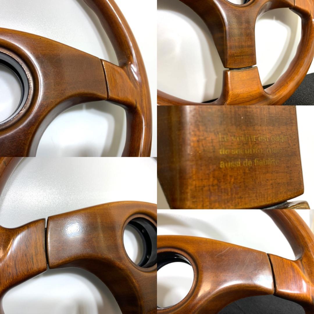 希少 レノマ ウッドステアリング 35.5パイ 当時物 ミケロッティ オバハン