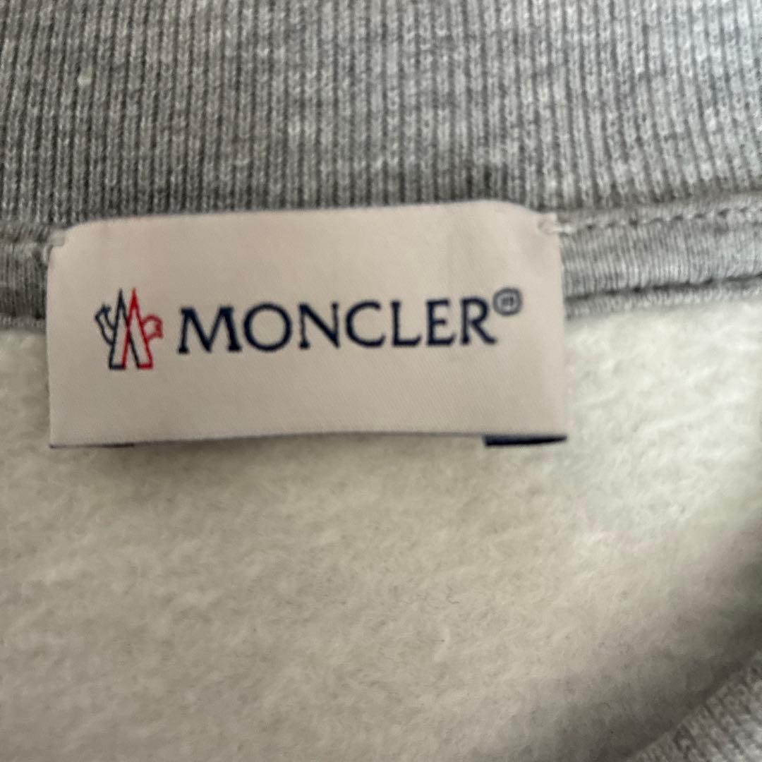 最終値下げ　新品同様　美品　モンクレーム　トレーナー　スエット　S〜Ｍ　グレー