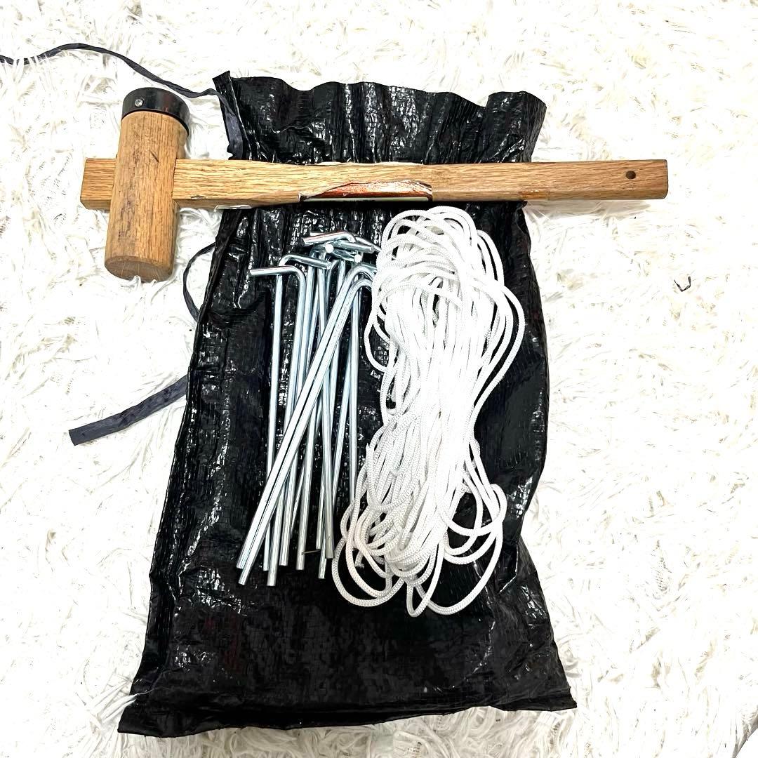 美品 FIELDOOR ワンタッチタープテント 2.5m×2.5m フィールドア