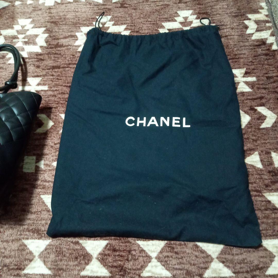 ル*ス様 ☆最終価格☆超美品CHANEL カンボンラインハンドバッグ 黒