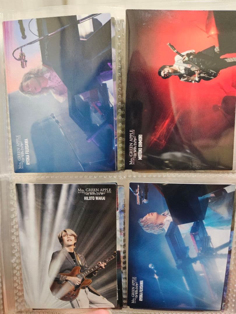 【レア含コンプリート】ミセスホワイトラウンジフォトカード＋ハーモニー若井レア