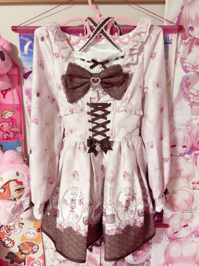 ♥ LIZLISA Melty Chocolateワンピース ピンク ♥