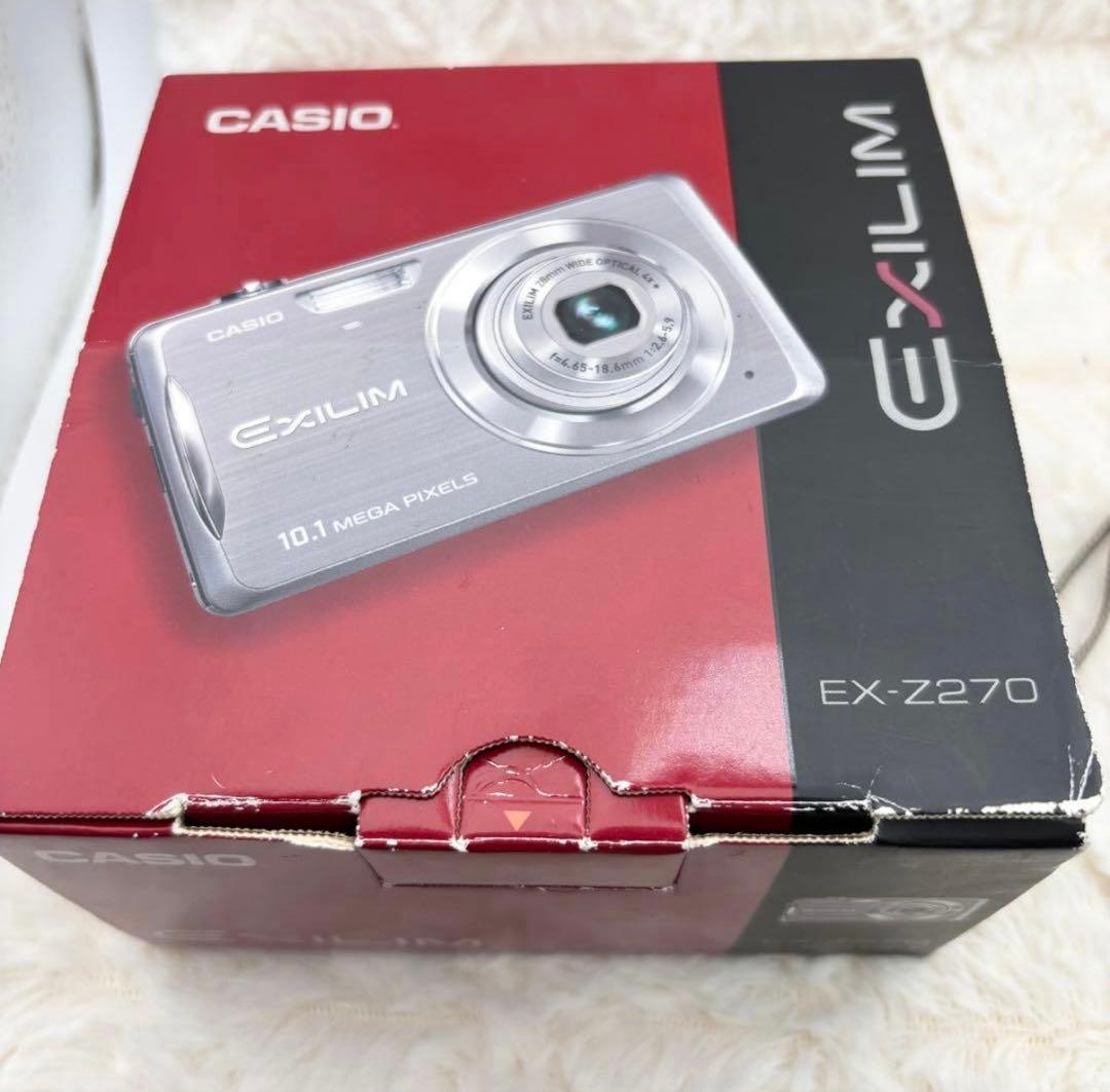 動作確認済み 美品 CASIO EXILIM EX-Z270 ゴールド