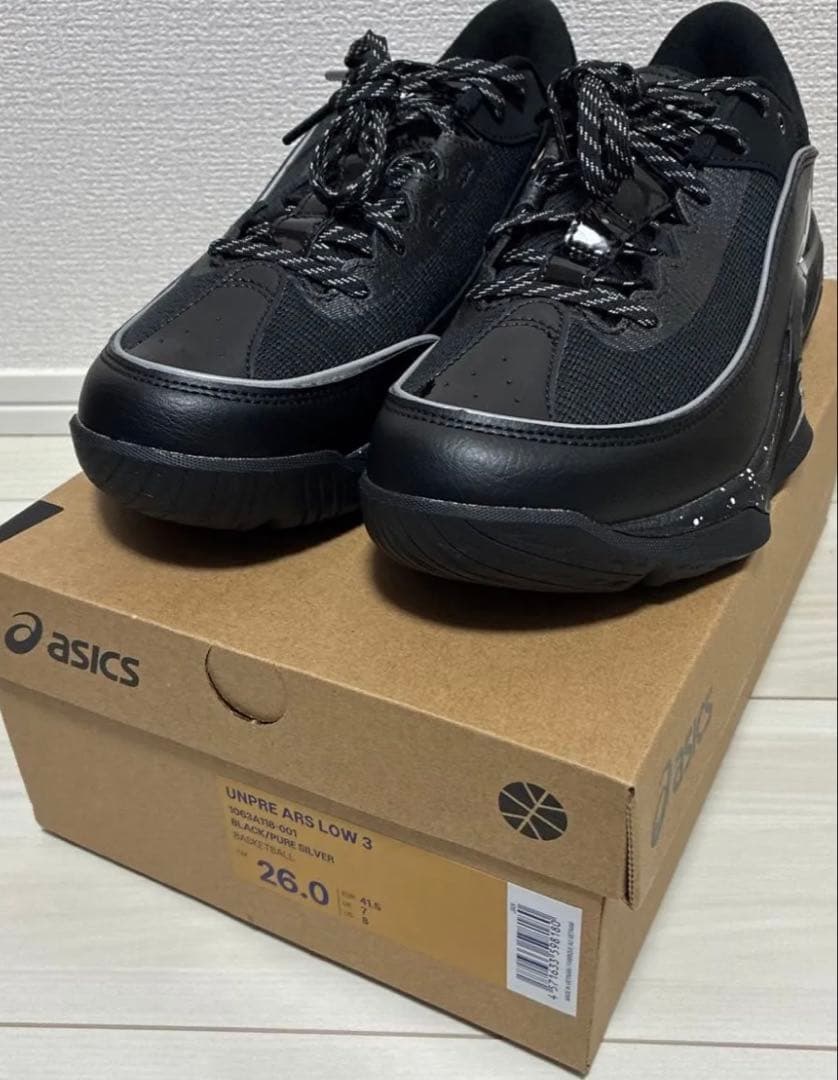 新品未使用　asics×ballaholic UNPRE ARS LOW3 26