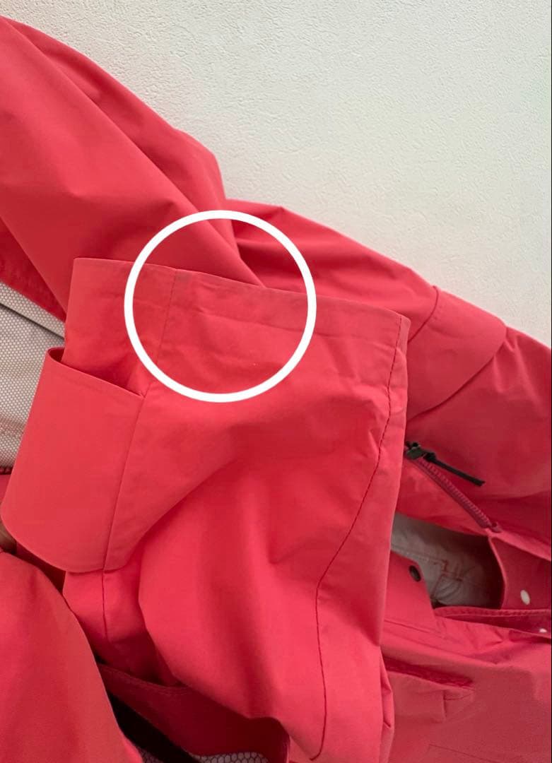 ペンギンさん専用AIGLE Sサイズ レインコート フード付き ピンク