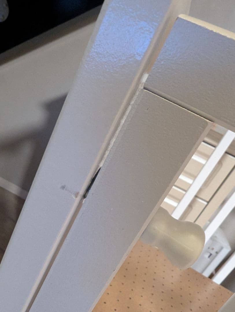 美品♡カトージ ミニベビーベッド 折りたたみ F（ホワイト）