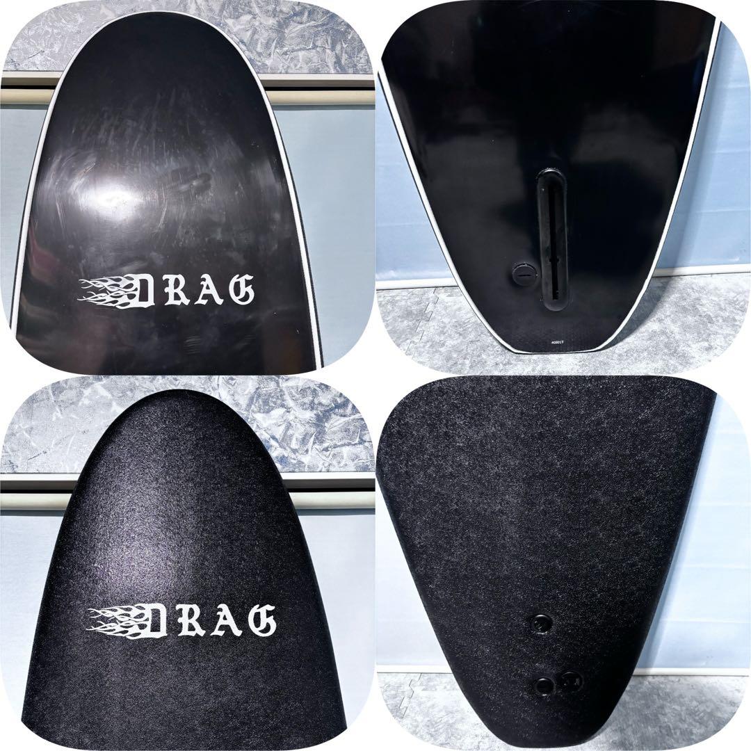 美品　DRAGミッドレングスソフトボード7.0