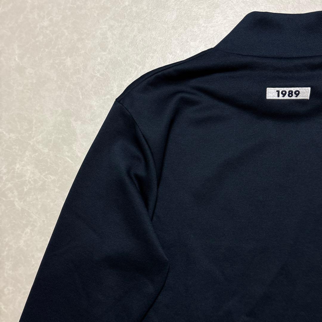 パーリーゲイツ★中厚手ストレッチ★ロゴ多め★モックネック【メンズ サイズ5（L】