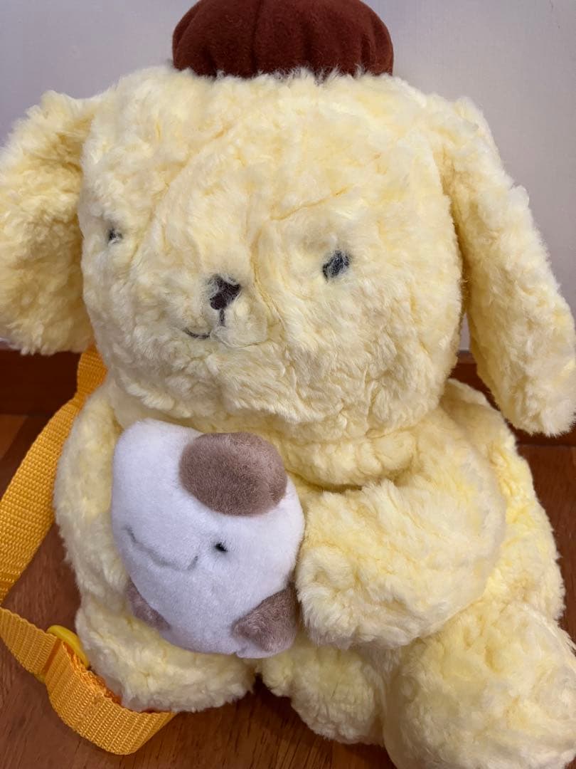 【1月限定価格】【激レア】レトロポムポムプリンぬいぐるみリュック
