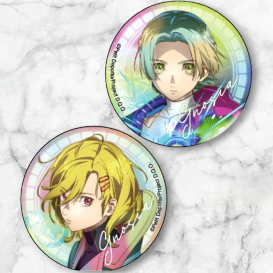 グノーシア 缶バッジ ユーリ セツ アベイル Gnosia 2点セット