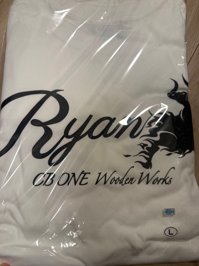 新品　cb one ライアンロングTシャツ　L 白　2026 釣りフェス