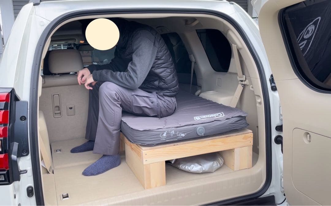 ランドクルーザープラド　ベッドキット　車中泊　1人用