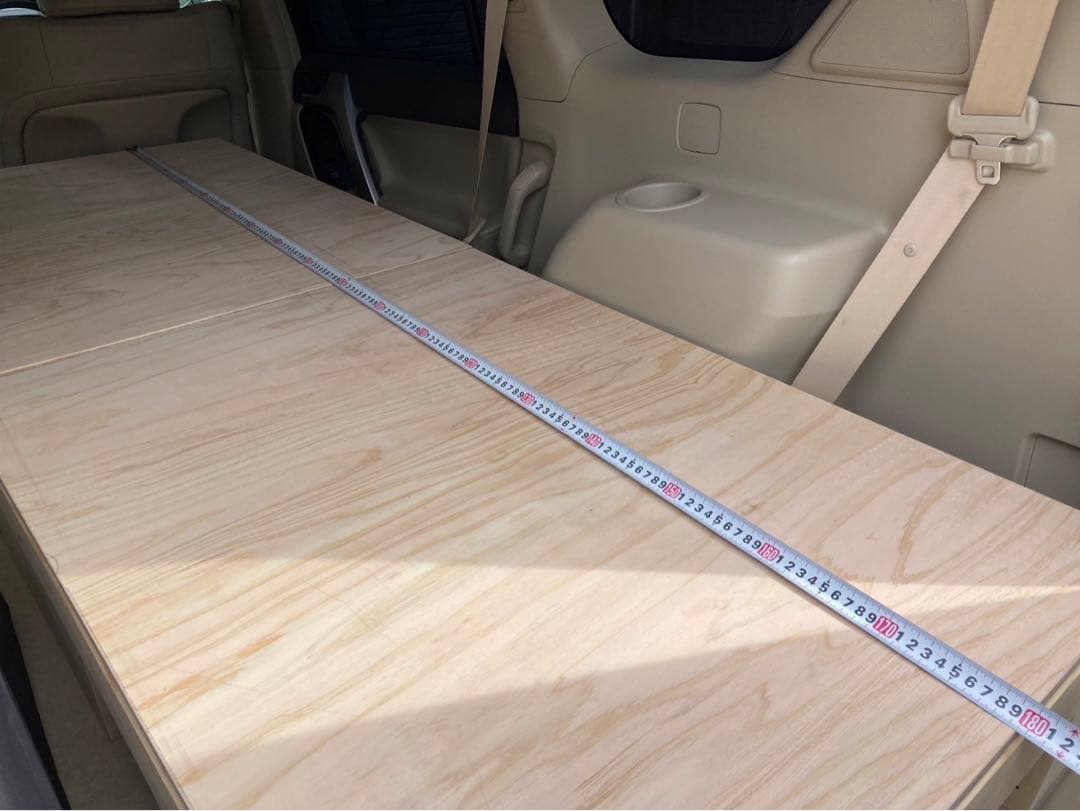 ランドクルーザープラド　ベッドキット　車中泊　1人用