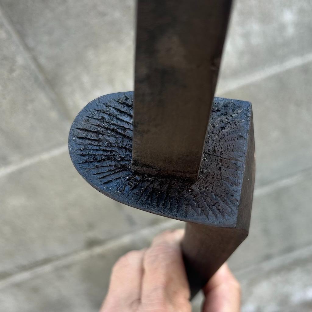 三線　棹　黒木　カミゲン　真壁型　沖縄　未塗装　伝統工芸士製作 .2