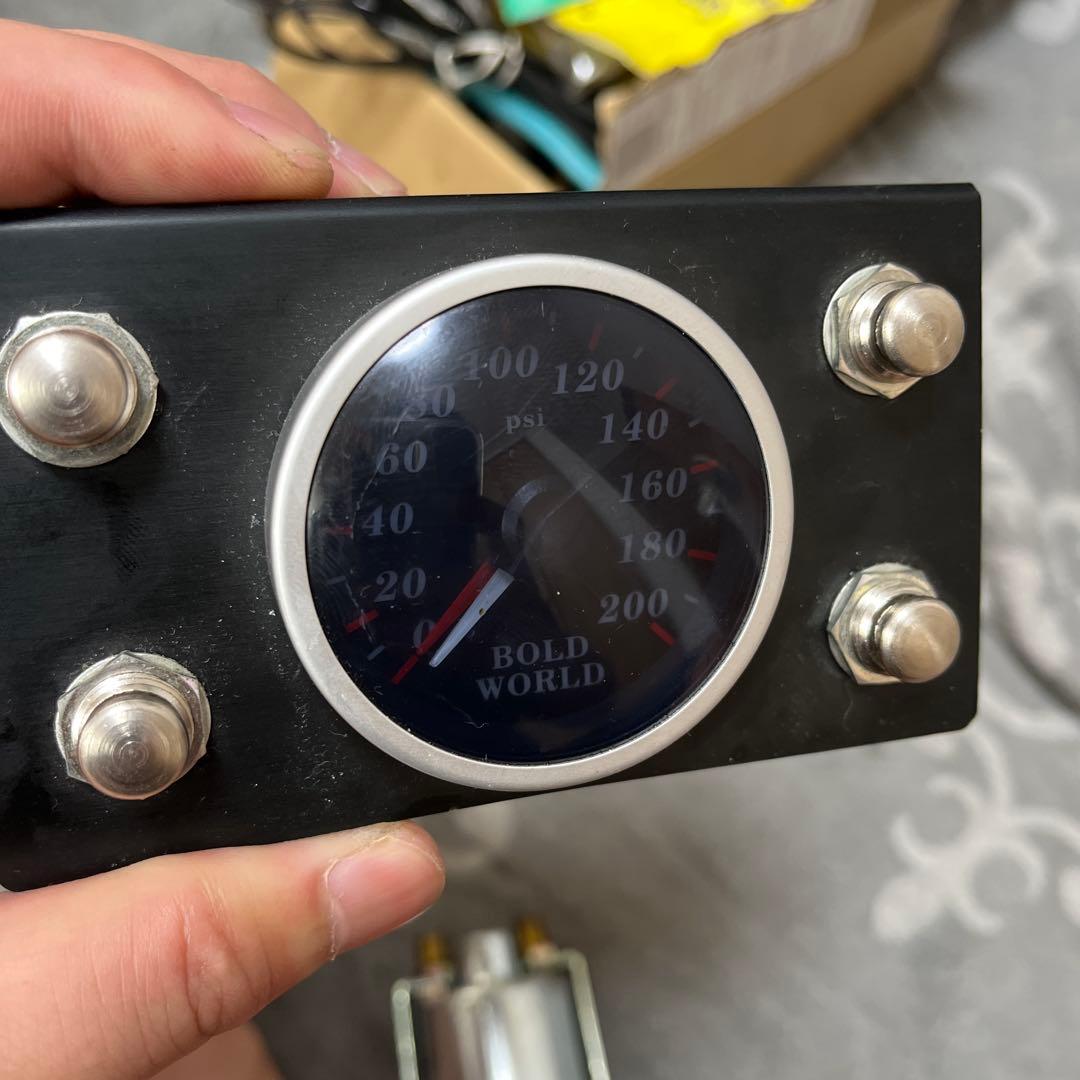 エアサス　2独　機械式スイッチ