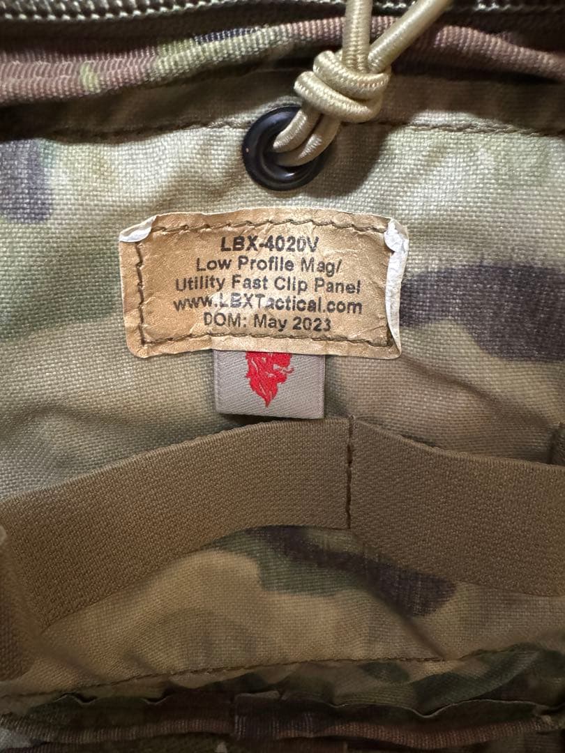 【実物】LBX LBX-4020V マガジン/ユーティリティ マルチカム