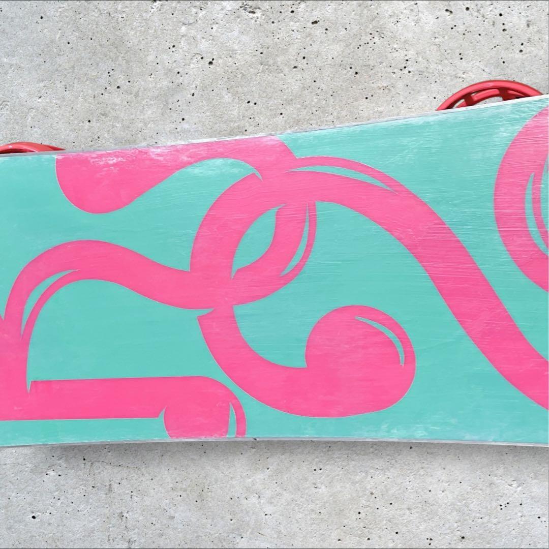 K2 【LIL KANDI】スノーボードセット キッズ 子供用 ピンク ジュニア