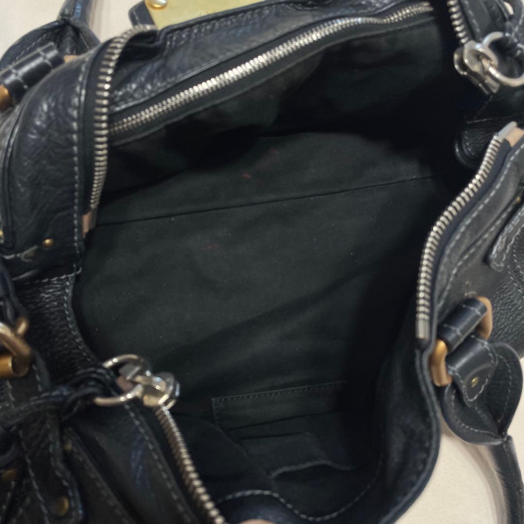 クロエ　パディントン　ブラック　ミディアム