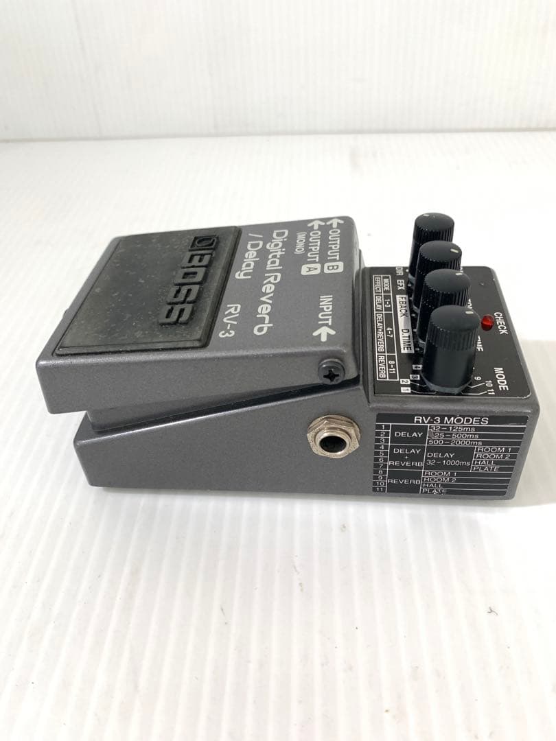 【ジャンク/動作未確認】BOSS BF-3＆RV-3 現状品　M70819-3