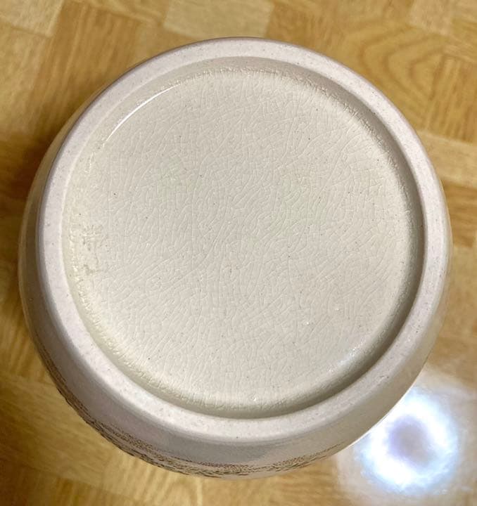 帯山与兵衛 色絵草花文 花瓶 帯山 明治 百年前 新品 国内流通品 京薩摩 壺