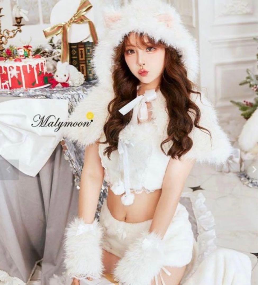Malymoon フード付き猫耳コスプレ衣装