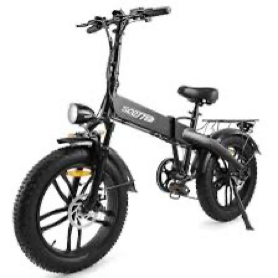 SCOTTY 電動アシスト自転車 ブラック 20インチ
