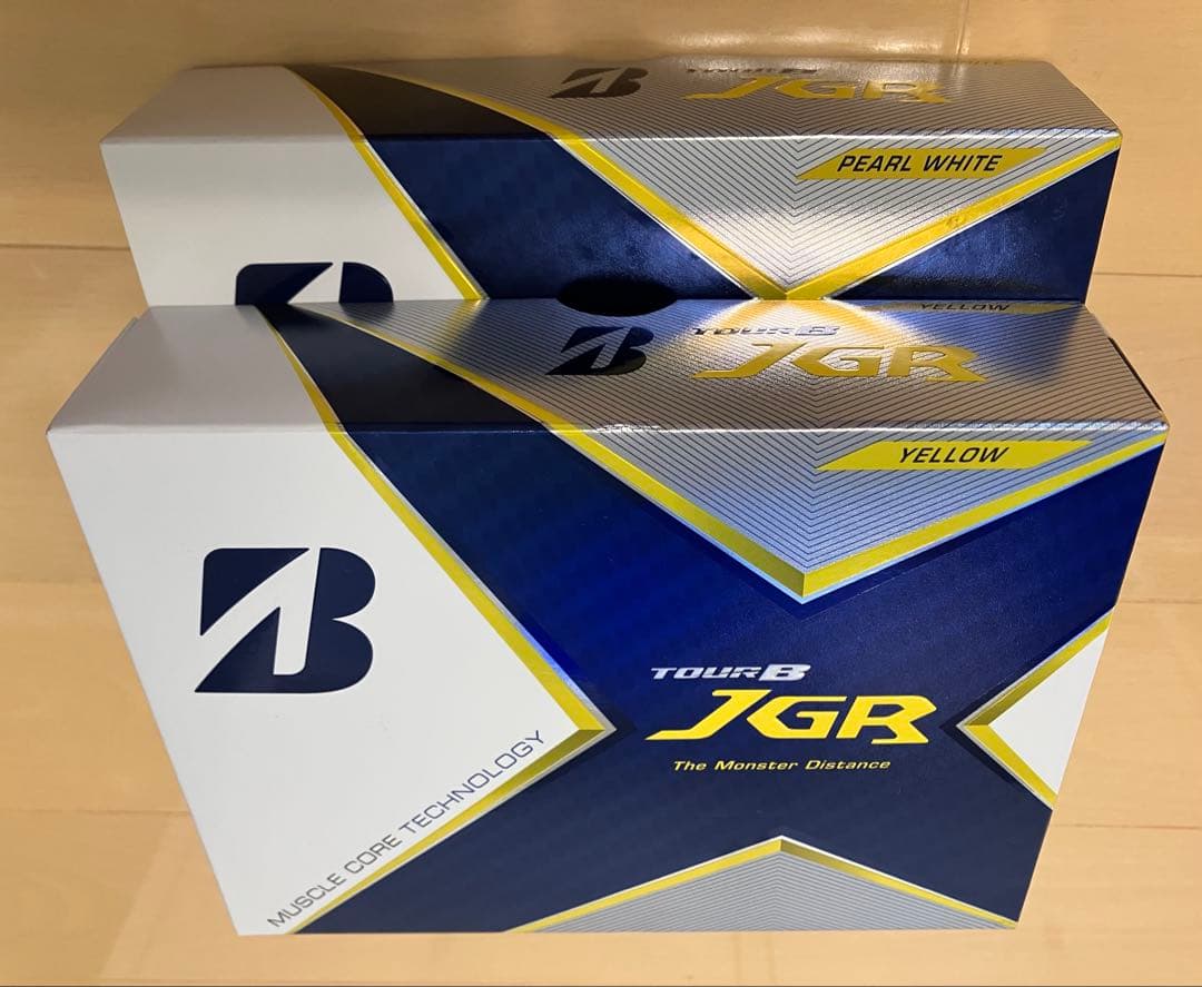 【希少】ツアーB JGR 2ダース（パールホワイト・イエロー）