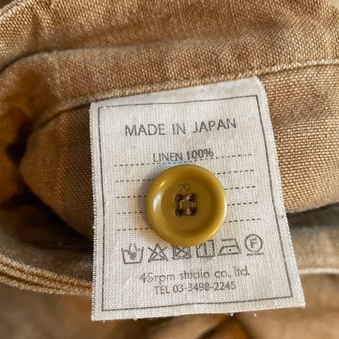 【45R】リネンダックの908ベイカーパンツ⭐︎