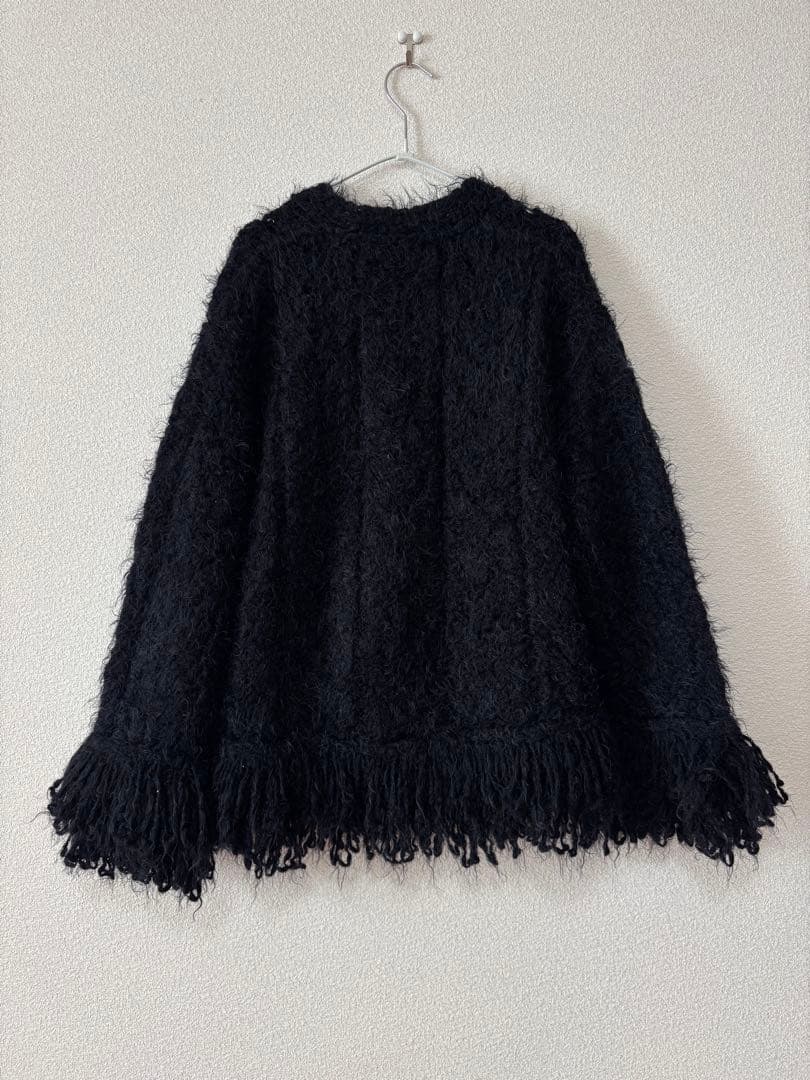 Drawer Fall1 5Gシャギーフリンジカーディガン