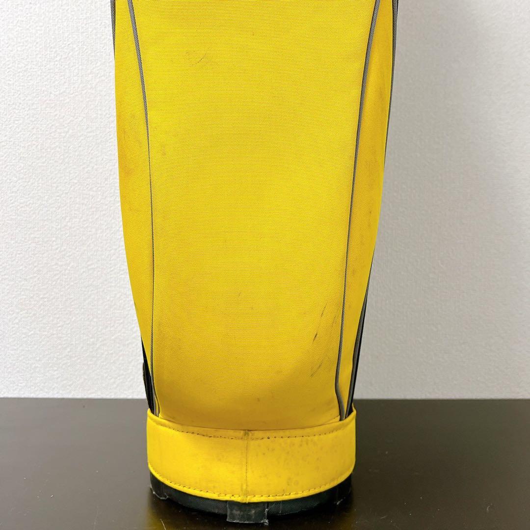 SRIXON スリクソン キャディバッグ 9型 5分割 黄色ゴルフバッグフード付