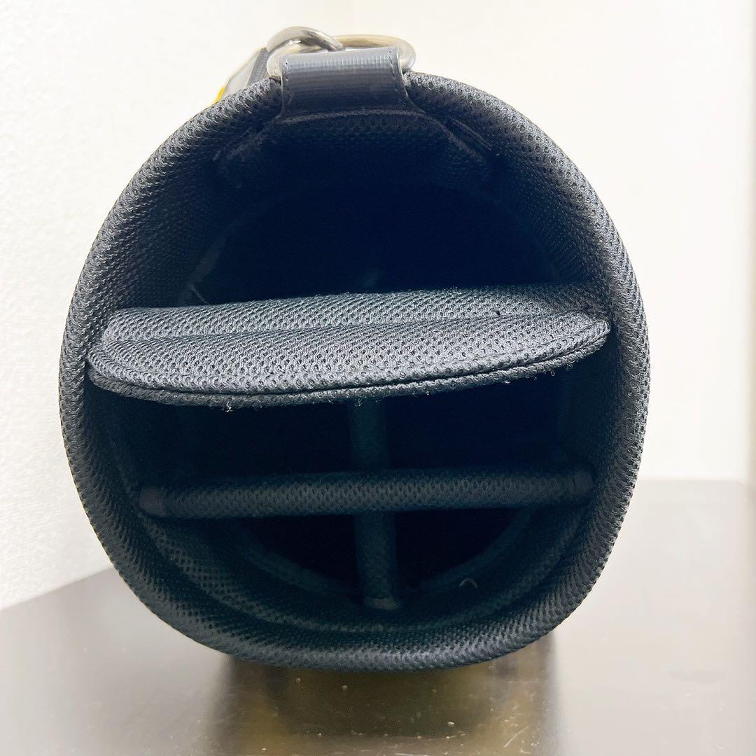 SRIXON スリクソン キャディバッグ 9型 5分割 黄色ゴルフバッグフード付