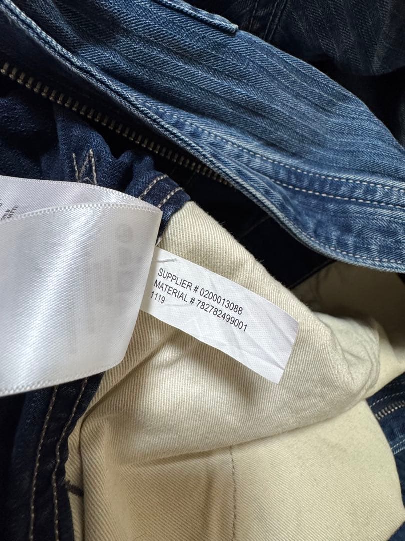 RRL ダブルアールエル　インディゴ　ヘリンボーン　オールインワン　つなぎ